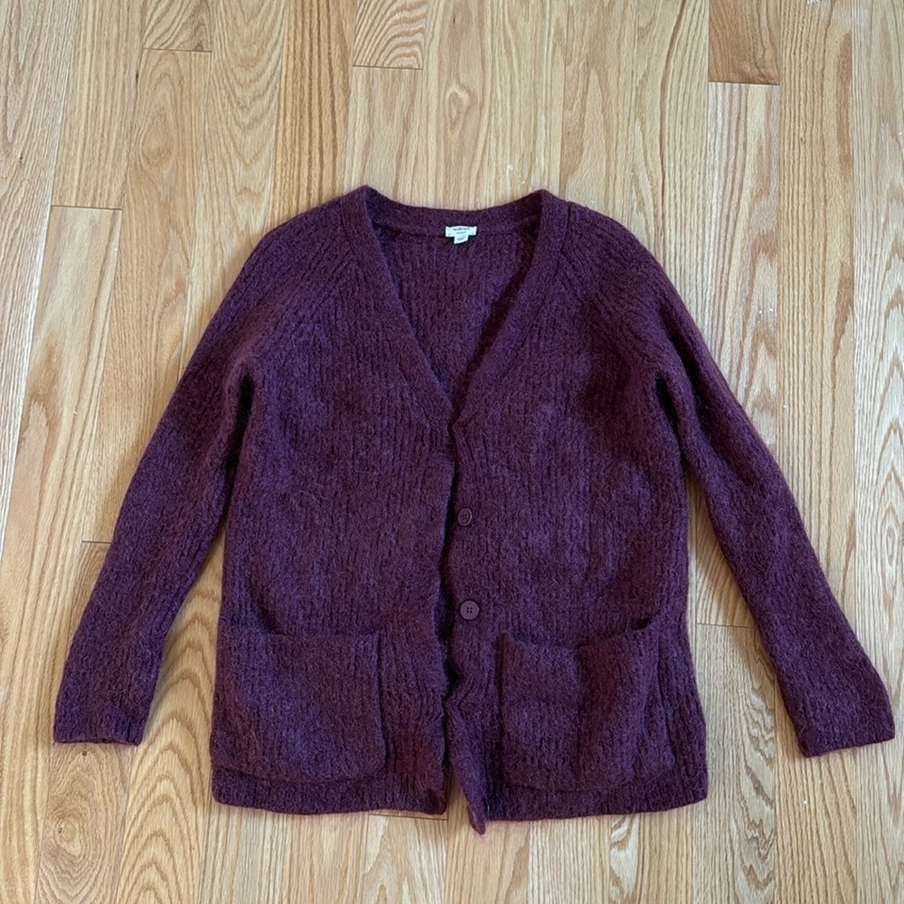 Wilfred mohair cardigan